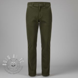 Velluto a coste 6W COTTON TOUCH camo green