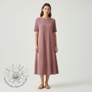 Velluto a coste 6W COTTON TOUCH dark rose