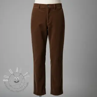 Velluto a coste 6W COTTON TOUCH brown