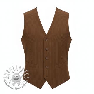 Velluto a coste 6W COTTON TOUCH brown