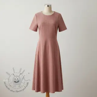 Velluto a coste 6W COTTON TOUCH old pink