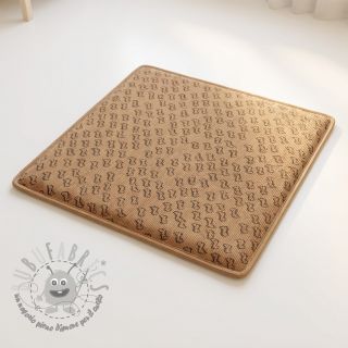 Velluto a coste STRETCH Little dino sand