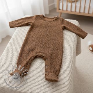 Velluto a coste STRETCH Little deer taupe