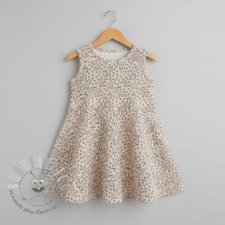 Velluto a coste STRETCH Little deer light sand