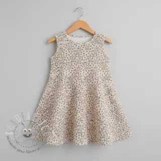 Velluto a coste STRETCH Little deer light sand