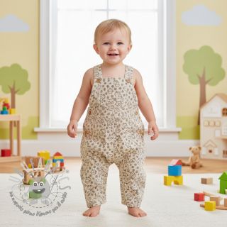 Velluto a coste STRETCH Little sheep light sand