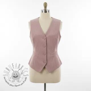 Velluto a coste lilac