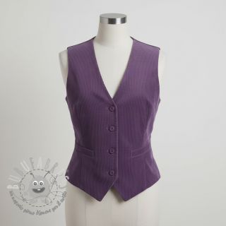 Velluto a coste grape