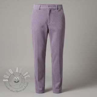 Velluto a coste lilac