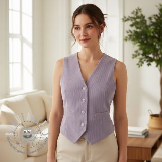 Velluto a coste lilac