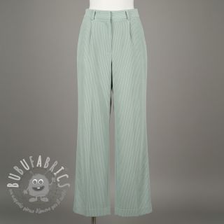 Velluto a coste mint