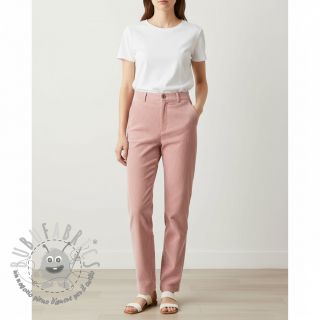 Velluto a coste rose