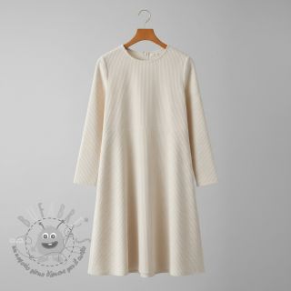 Velluto a coste ecru