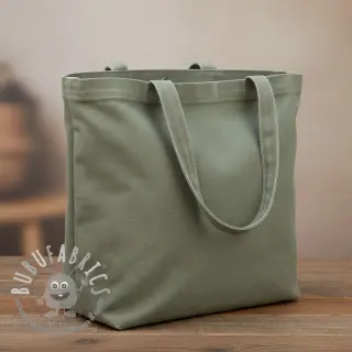 Tessuto CANVAS STONEWASHED sage