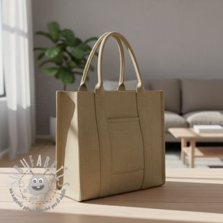 Tessuto CANVAS STONEWASHED beige