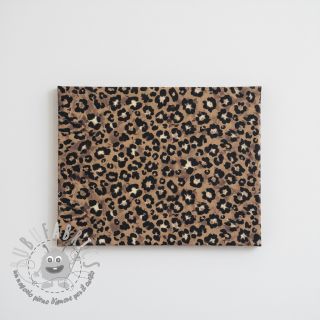 Tessuto decorativo Animal skin light brown digital print