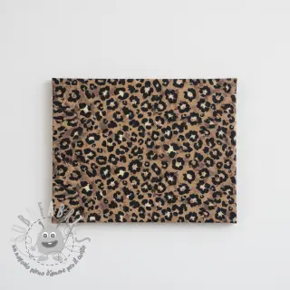 Tessuto decorativo Animal skin light brown digital print