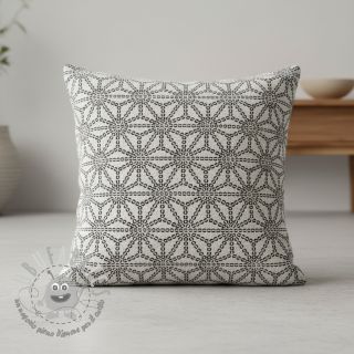 Tessuto decorativo jacquard Bong ecru