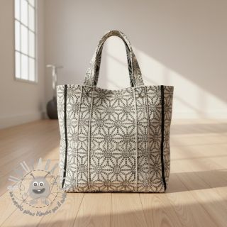 Tessuto decorativo jacquard Bong ecru