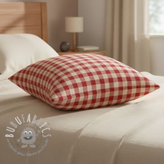 Tessuto decorativo Celestin LUREX rouge