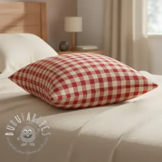 Tessuto decorativo Celestin LUREX rouge