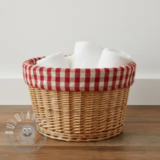 Tessuto decorativo Celestin LUREX rouge