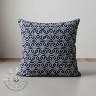 Tessuto decorativo jacquard Bong marine