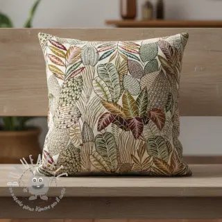 Tessuto decorativo jacquard Egypte blanc
