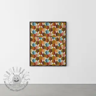 Tessuto decorativo jacquard Mustang multi