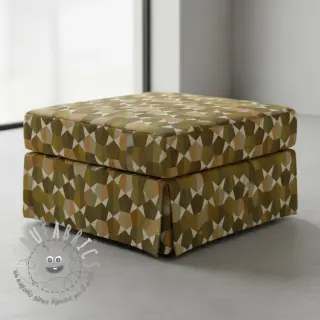 Tessuto decorativo jacquard Mustang gold