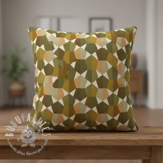 Tessuto decorativo jacquard Mustang gold