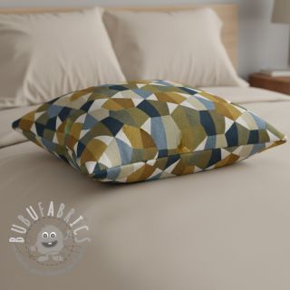 Tessuto decorativo jacquard Mustang blue