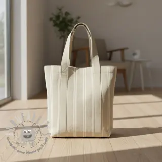 Tessuto decorativo jacquard LINEN LOOK Etretat lin