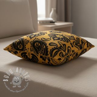 Tessuto decorativo jacquard Baccara gold