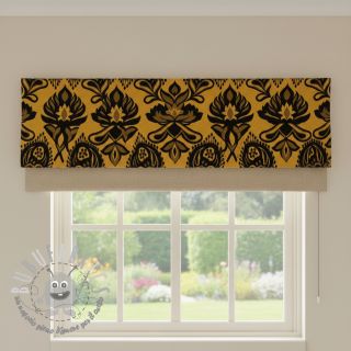 Tessuto decorativo jacquard Baccara gold