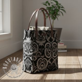 Tessuto decorativo jacquard Baccara argent