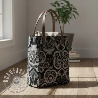 Tessuto decorativo jacquard Baccara argent