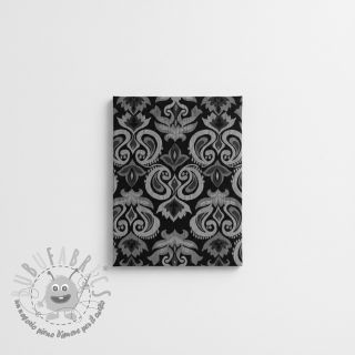 Tessuto decorativo jacquard Baccara argent