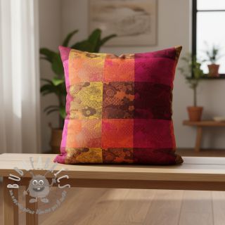 Tessuto decorativo FRENCH TABLE CLOTH JACQUARD Niwa allover harissa