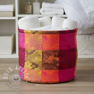 Tessuto decorativo FRENCH TABLE CLOTH JACQUARD Niwa allover harissa