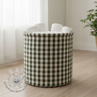 Tessuto decorativo Celestin LUREX kaki