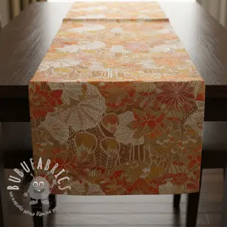 Tessuto decorativo jacquard Opium allover peanut