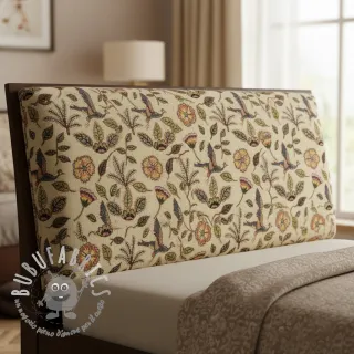 Tessuto decorativo GOBELIN PREMIUM Primal Birdscape Art design B