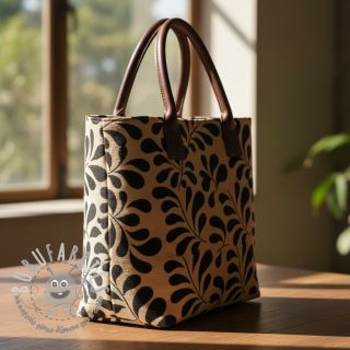 Tessuto decorativo GOBELIN PREMIUM Drop Wave Branch design B