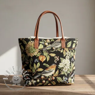 Tessuto decorativo GOBELIN PREMIUM Paradise Bird Flora