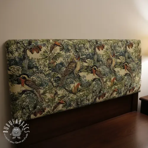 Tessuto decorativo GOBELIN PREMIUM Bird Heritage Forest