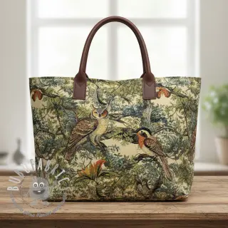 Tessuto decorativo GOBELIN PREMIUM Bird Heritage Forest