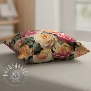 Tessuto decorativo VELVET Romantic Rose Charm