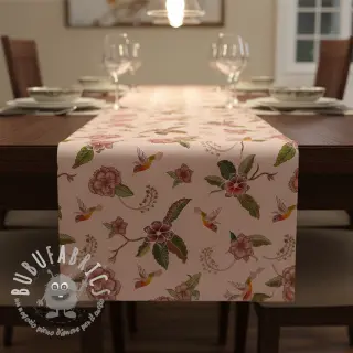 Tessuto decorativo Floral Kolibri Art digital print