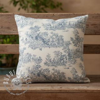 Tessuto decorativo Gabrielle marine